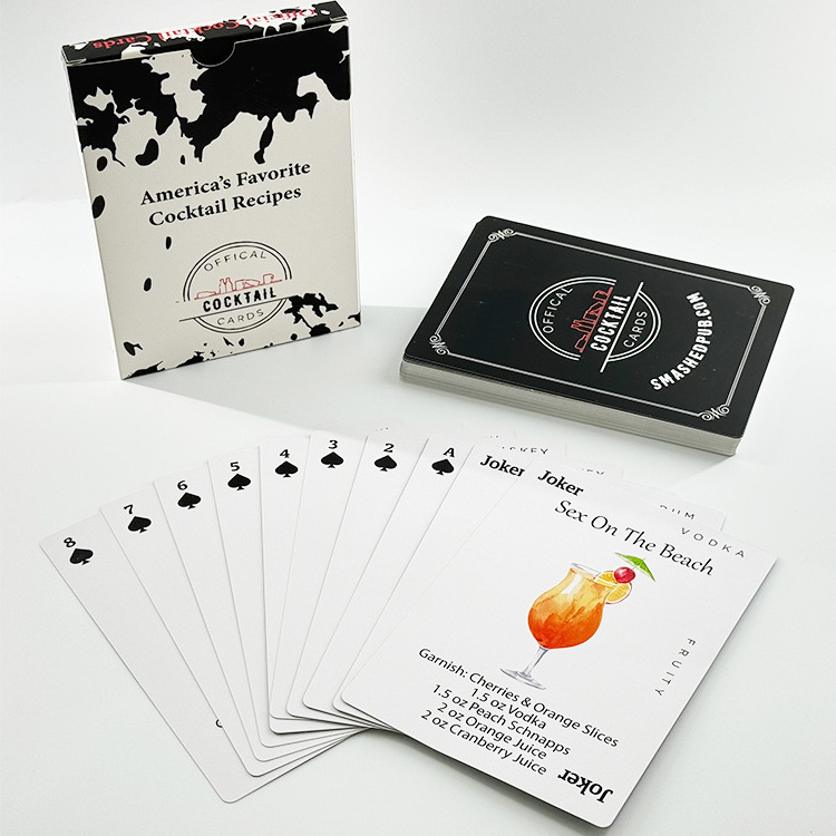 New Design OEM Custom Big Size Jumbo Poker Playing Card Custom Logo Oversize Paper Playing Card