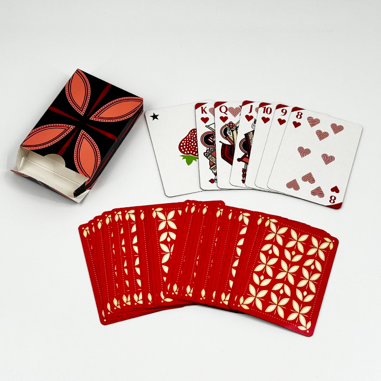 Custom Factory Price Promotion Playing Cards OEM Luxury Color Printing Paper Playing Cards Custom Design Poker Cards