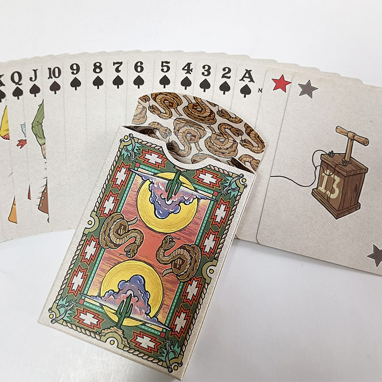 New Arrived Custom PVC Plastic Poker Playing Cards Waterproof Glossy Cardistry Luxury Playing Cards