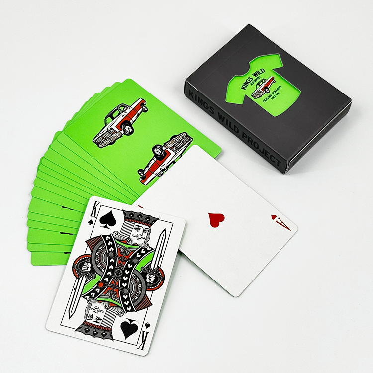 Custom Logo Printed Dubai Plastic Coated Poker Waterproof Kuwit Casino Arabic Paper Playing Cards Manufacturer