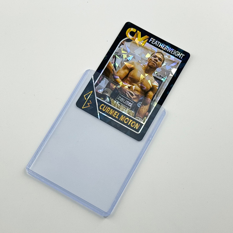 Holographic Collection Sport Cards Booster With Foil Bag Packaging Trading Card High Quality Football Sport Card Games