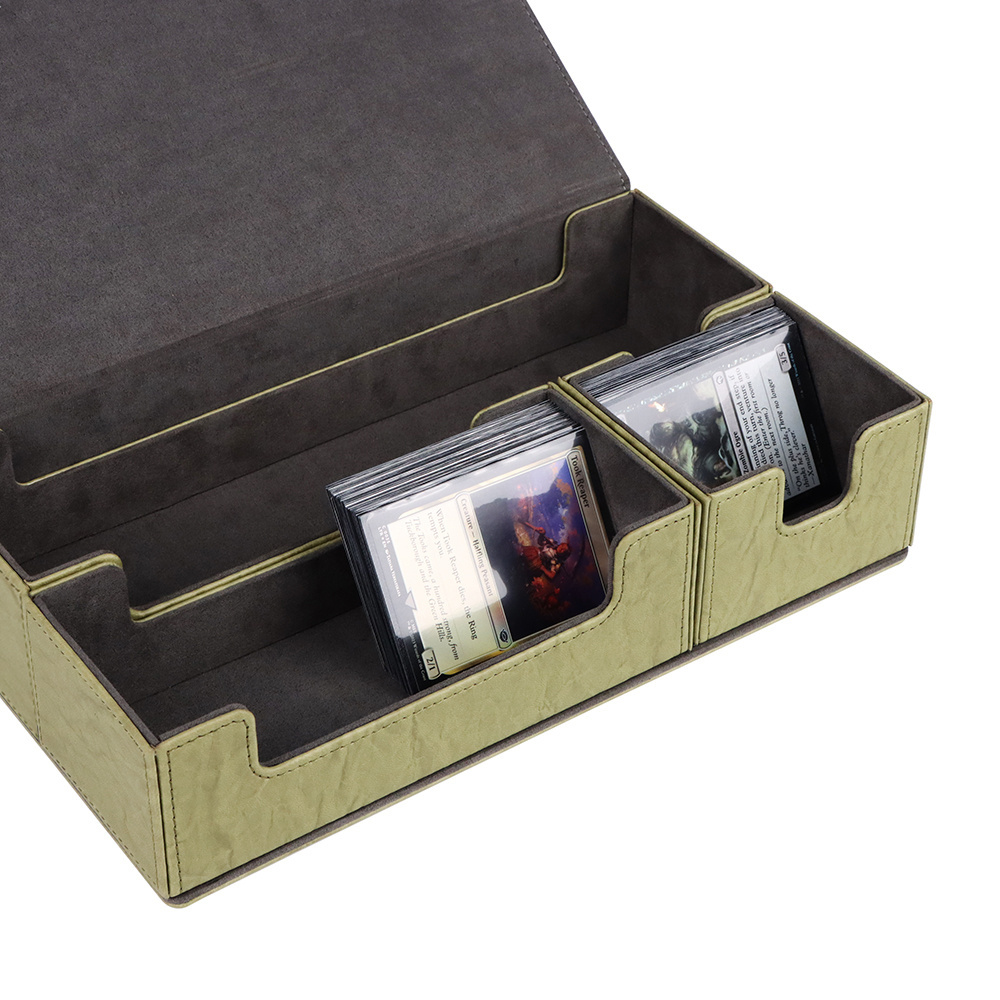 Commander Tarot Deck Box Collectible Cards Box 600+ Plus Cards Compatible  Mtg Tcg Deck Box