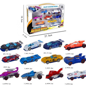 Hot Sale Kids Mini Alloy Car 1 64 Toy Car Set Diecast Toy Vehicle Set For Children