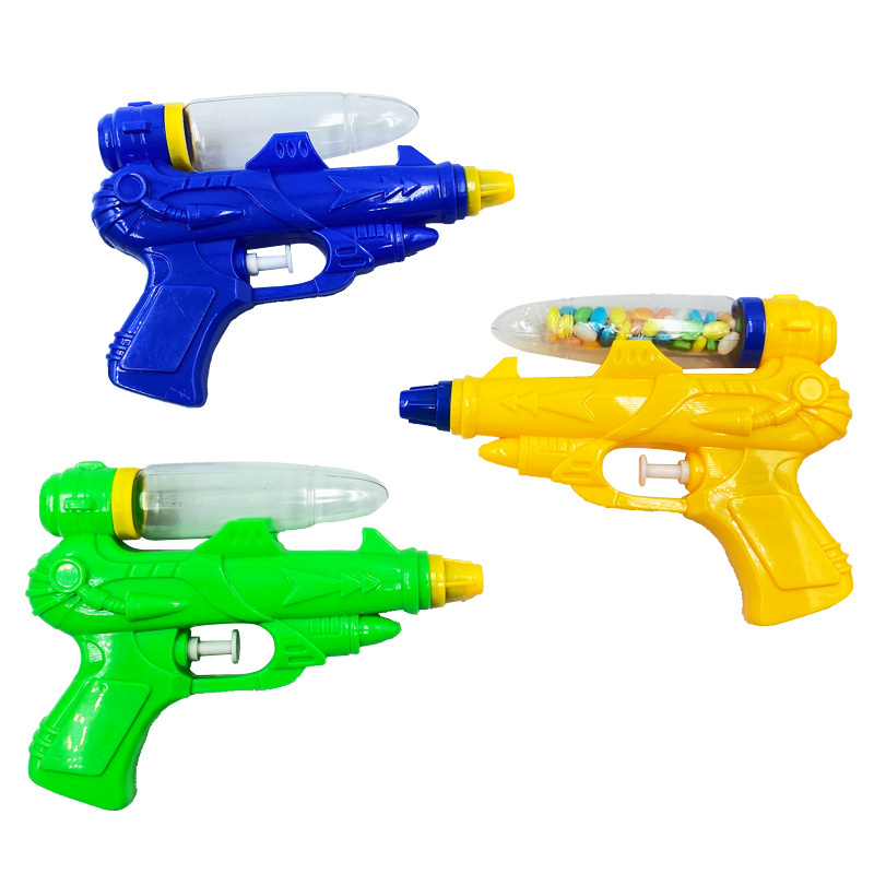 New Arrival Mini Water Gun Toy Plastic Summer Toy With Candy For Kids Playing