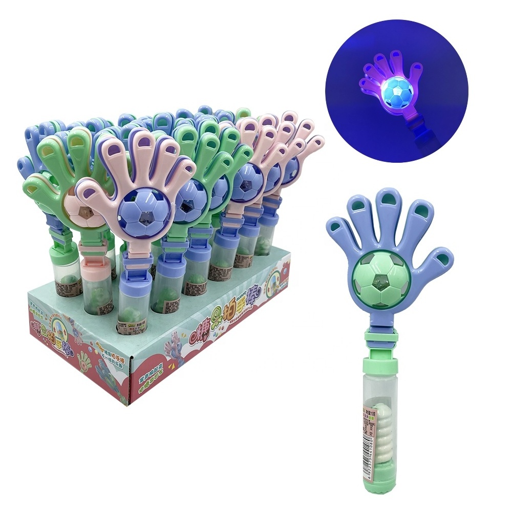 JollySweets Candy toy Hand Clap Lollipop With Light Ball For Kids Playing