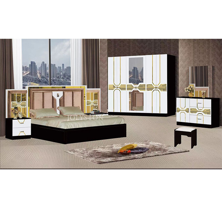 Modern Glass Mirror Bedroom Sets King Size Mirrored Bedroom Furniture Set