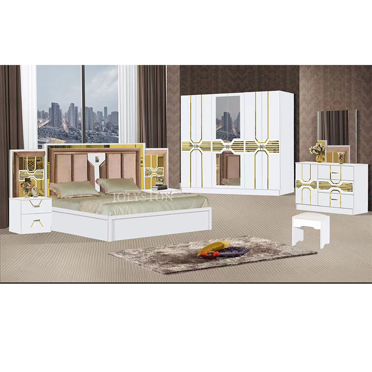 Modern Glass Mirror Bedroom Sets King Size Mirrored Bedroom Furniture Set