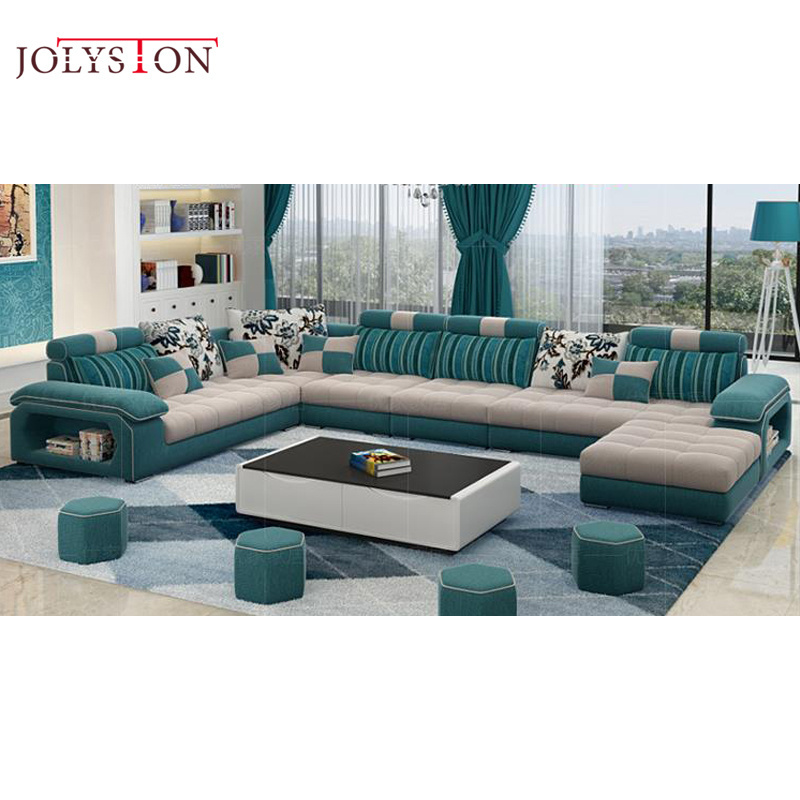 Luxury Italian Leather Corner Sofa L Shape Sectional Couch Sofa For Furniture Living Room