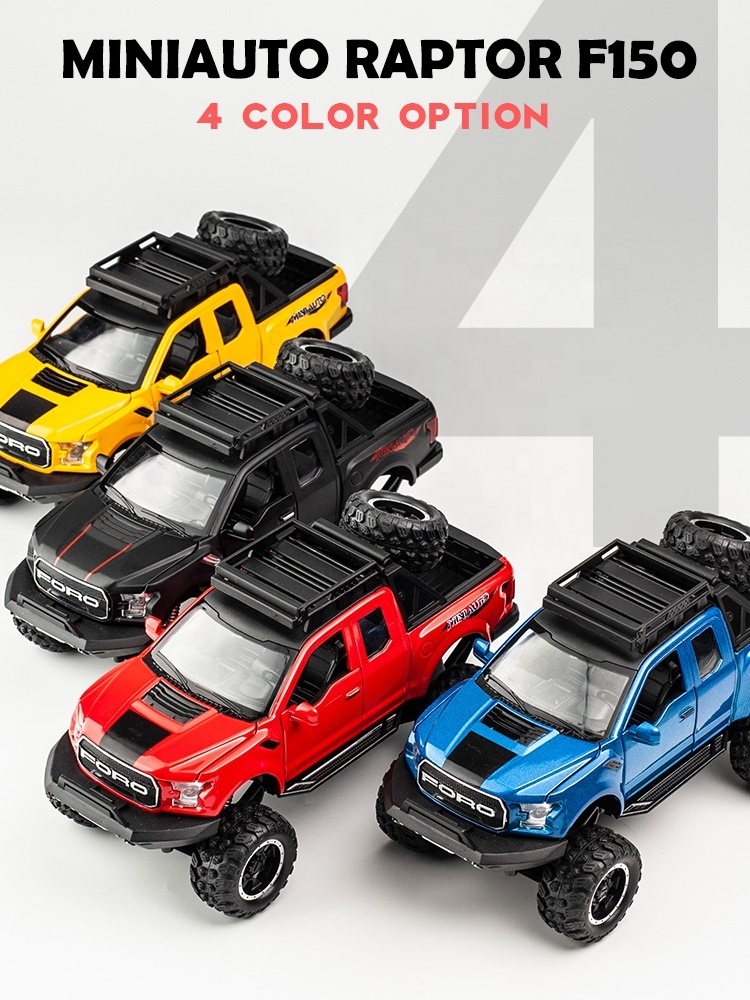 1:32 Monster f150 diecast model car truck toys fast and furious car custom oem factory