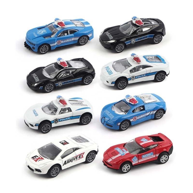 Hot sale promotion car diecast toy 1:56 model alloy car pull back vehicle play set