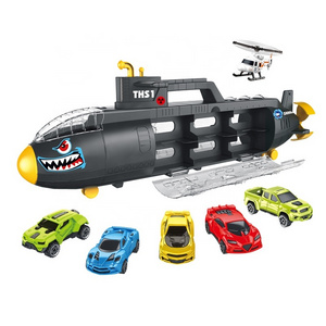 Submarine toy shark car vehicle carrier toy kids submarine toy ship