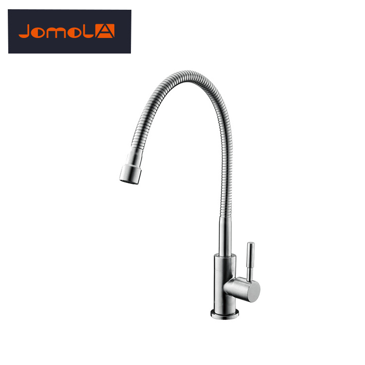 hot selling stainless steel single handle upc kitchen faucet