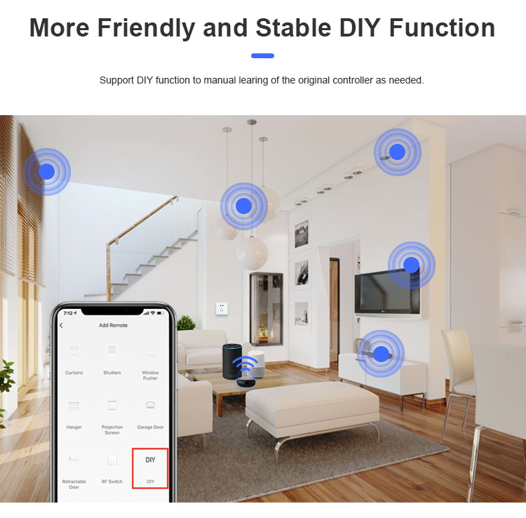 Tuya WIFI IR Controller with RF function  smart home products & devices intelligent  IR Controller With RF