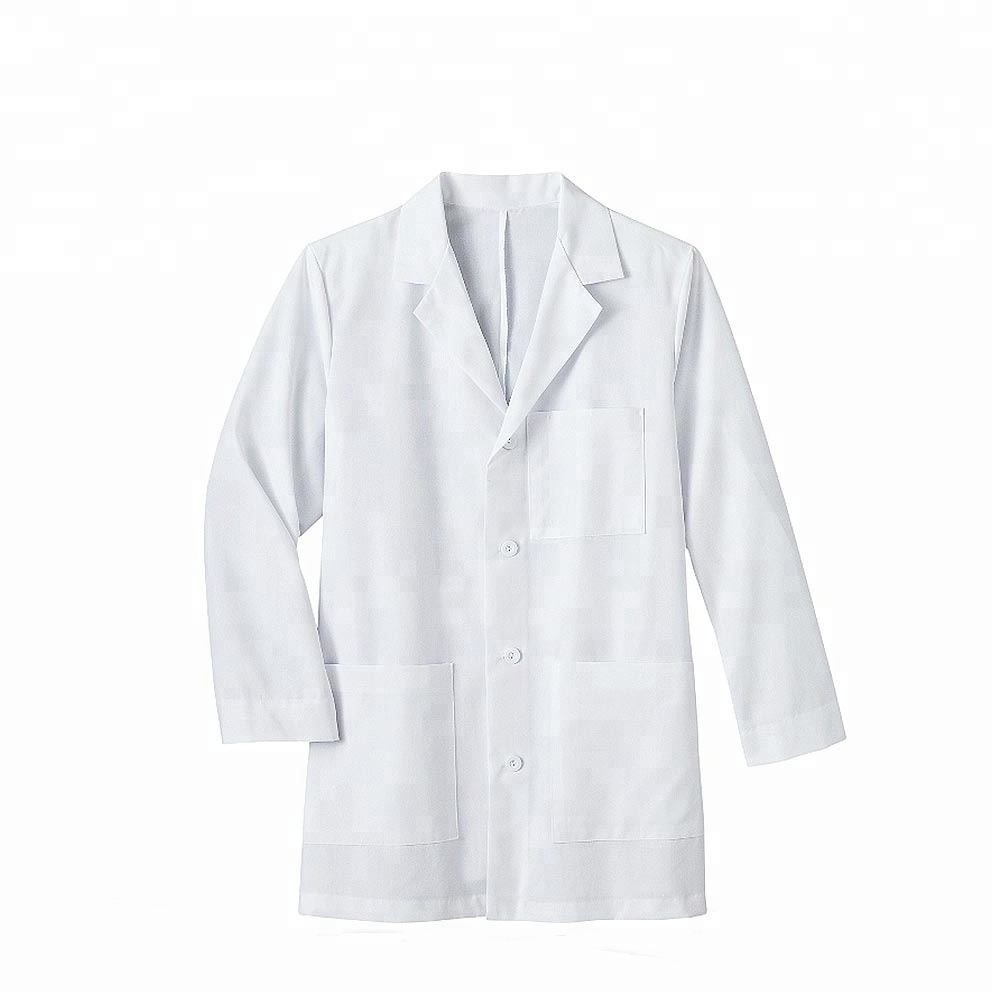 High Quality Kids And Adult Medical White Lab Coat Hospital Doctor White Gown