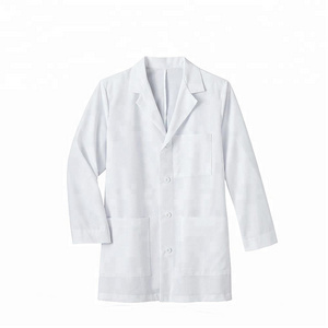 High Quality Kids And Adult Medical White Lab Coat Hospital Doctor White Gown