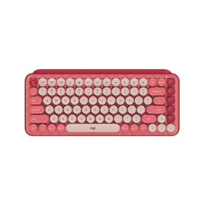 Logitech New P OP KEYS Wireless Mechanical Keyboard Retro Typewriter Round Portable Wireless Keyboard