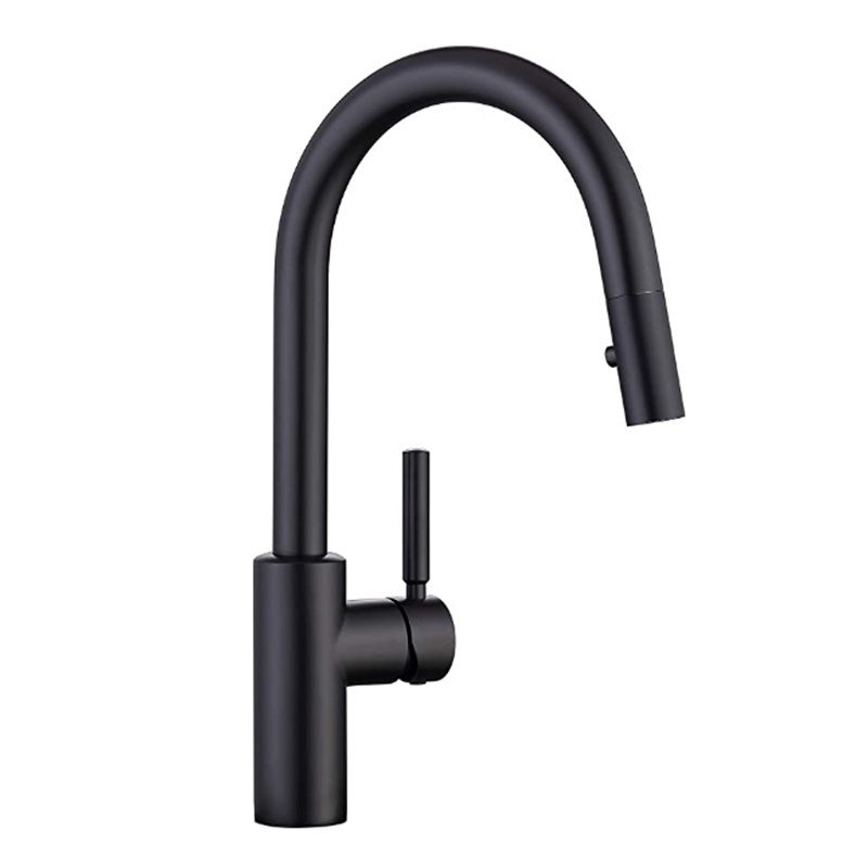 Pull Out Faucet for Kitchen Sink Single Handle with Pull Down Sprayer Stainless Steel Brushed Nickel Kitchen Faucets