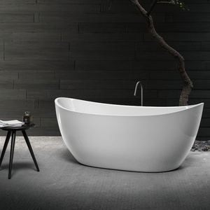 Customize Size Repairable CUPC Bath Tub Adult Luxury Soaking Solid Surface Freestanding Bathtubs