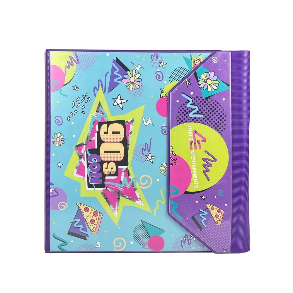 Custom Printed 3 O D Ring 1 1.5 2 Inch A4 Pvc Plastic File Folder Binders Binder School Office Supplies