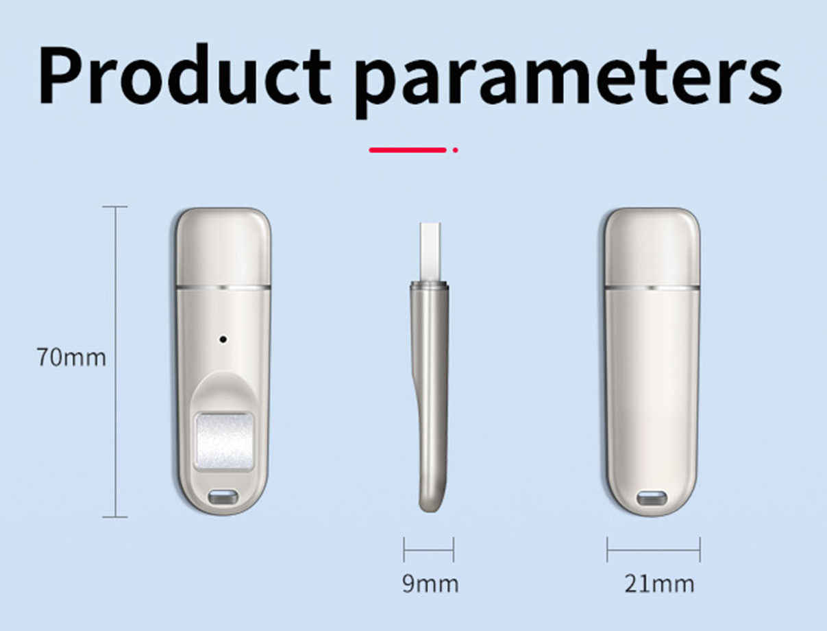 Encrypted Fingerprint USB Flash Drive Metal Zinc alloy digital 8GB 16GB 32GB 64GB 128GB 256G USB 3.0 encryption USB flash Disk