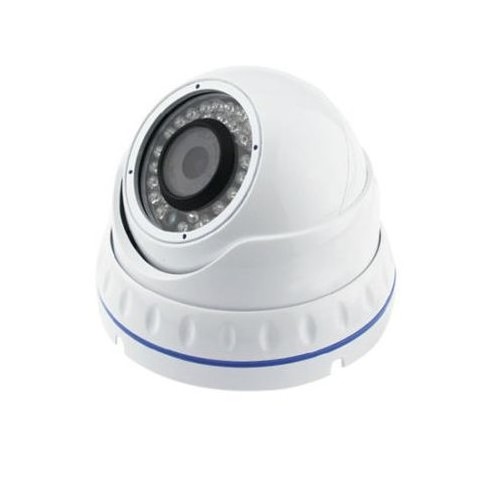 High security vandalproof IR hybrid 4 in 1 CCTV AHD dome camera with manual vari-focal lens