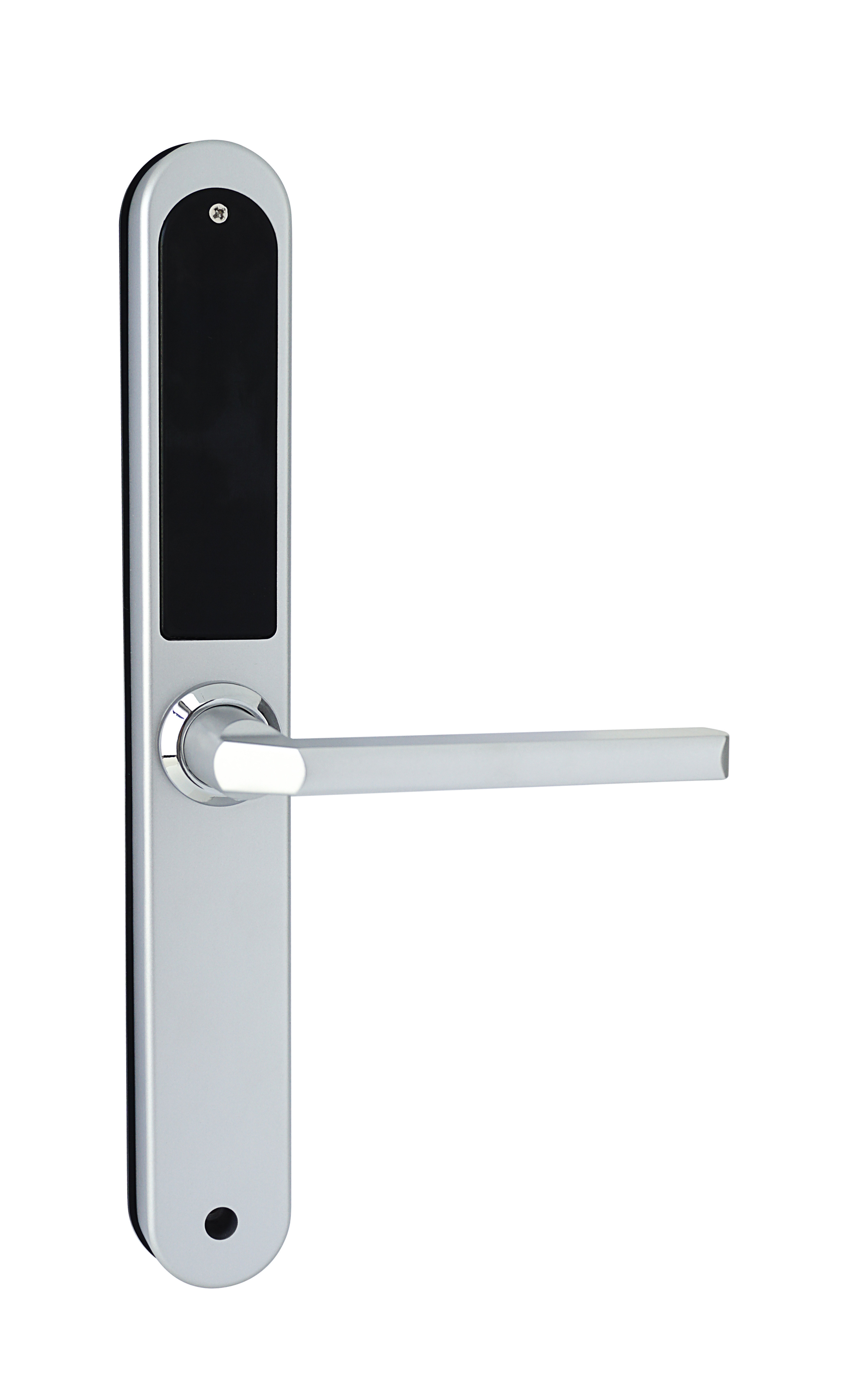 European Smart Rfid Hotel Lock System for Slim Door Frame/Sliding Electronic Door Handle Lock with card and Key