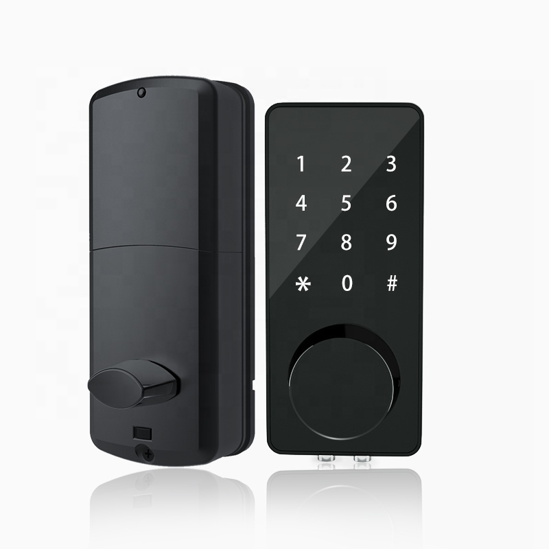 WiFi Tuya Smart Door Lock with RFID card unlock, Smart Digital Keypad APP temporary password send by remote, apart management