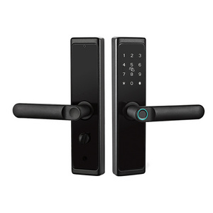 Smart Door Lock Digital Fingerprint password RFID Card TTLock /Tuya App Anti-theft Keypad Intelligent Lock