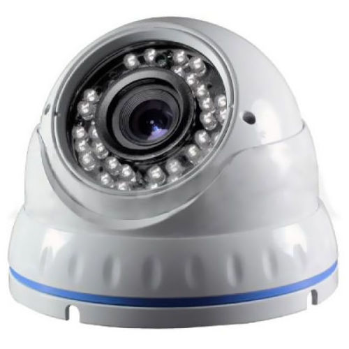 High security vandalproof IR hybrid 4 in 1 CCTV AHD dome camera with manual vari-focal lens