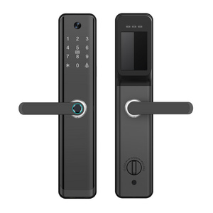 Smart Fingerprint Password Door lock with 2.0 Megapixel HD camera with Wifi Tuya App remote unlock