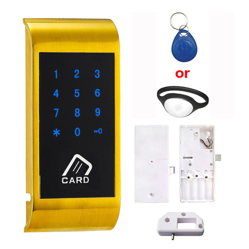 Locker lock Password rfid card electronic digital cabinet lock for gym