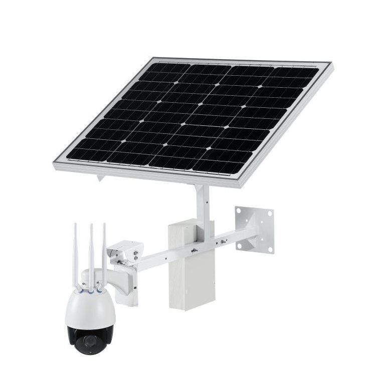 High security solar power outdoor wireless 3g 4g sim card ip camera lte cctv solar panel 4g ptz camera