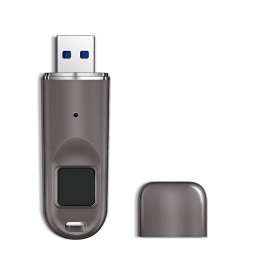 Encrypted Fingerprint USB Flash Drive Metal Zinc alloy digital 8GB 16GB 32GB 64GB 128GB 256G USB 3.0 encryption USB flash Disk