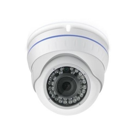 High security vandalproof IR hybrid 4 in 1 CCTV AHD dome camera with manual vari-focal lens