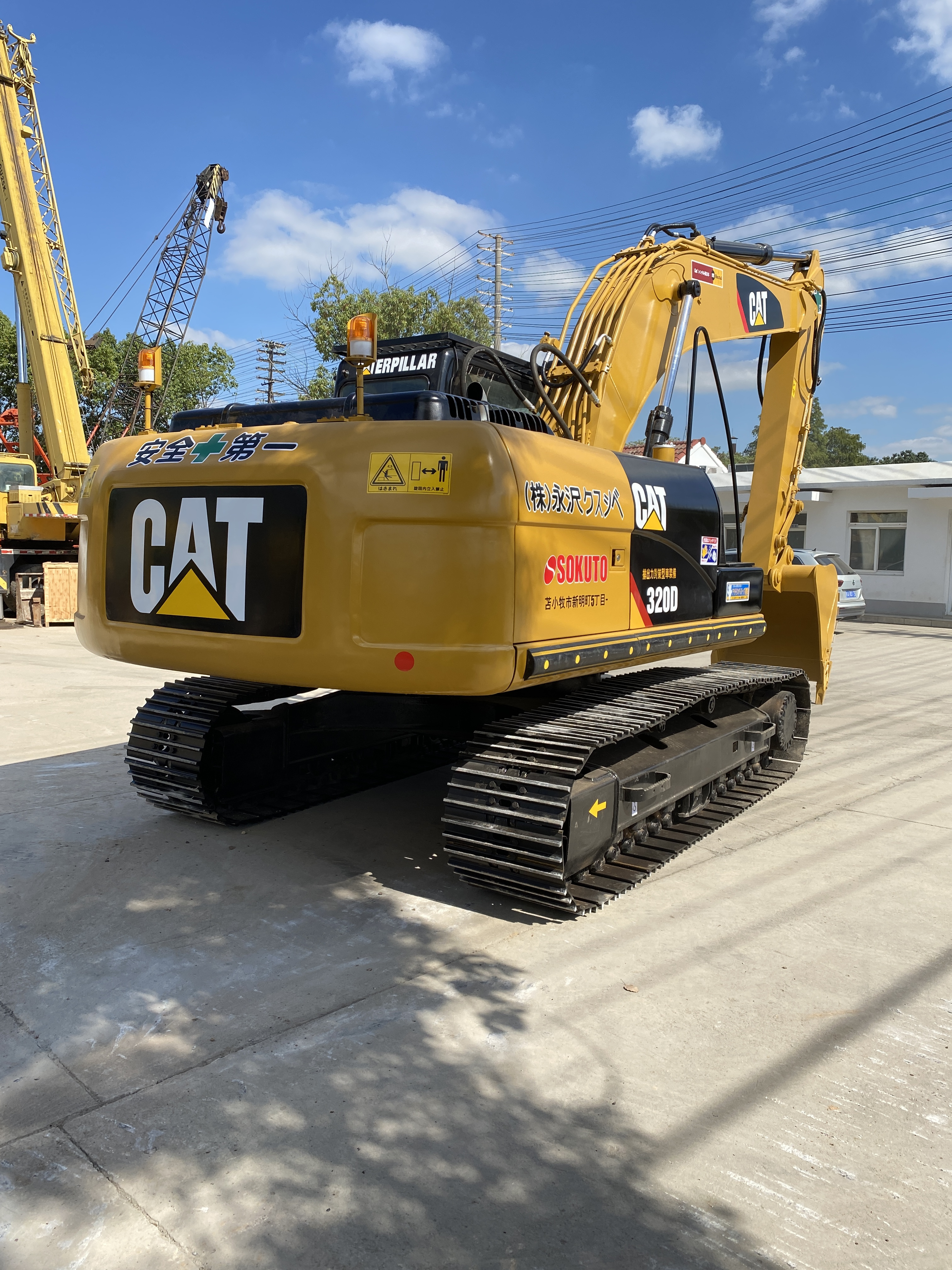 Used cat 320D excavator for sale in Great working condition caterpillar heavy machine 320D Japan Original machine 320 320D 320DL