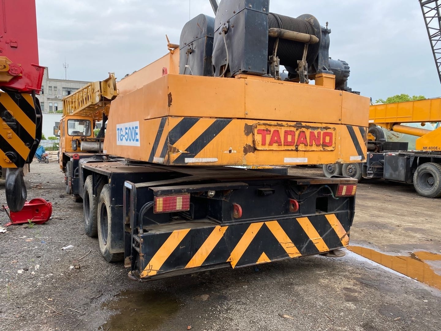 Used original Japan mobile crane TADANO 50 TON secondhand hydraulic truck machine for sale in Shanghai good condition low price