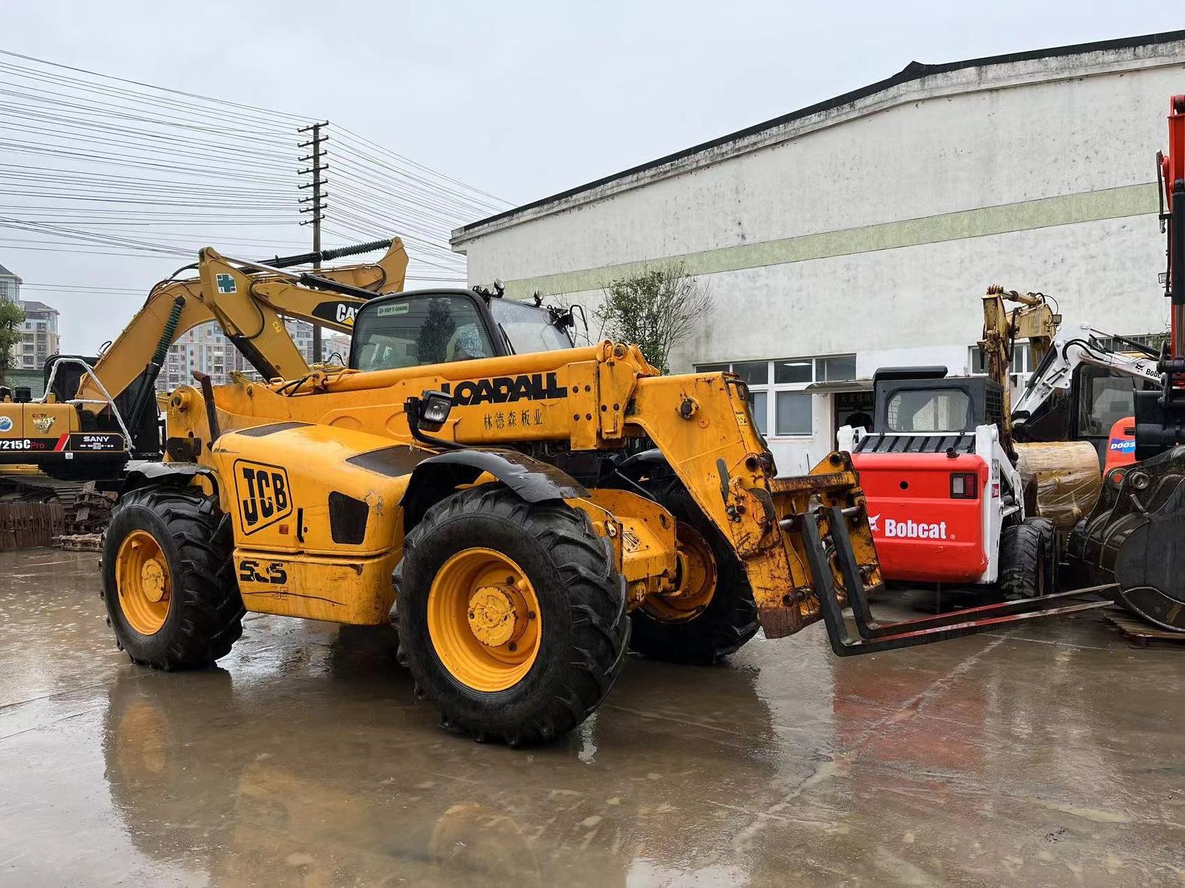 Hot Selling Used Forklift Telescopic handler JCB 535 for sale in Shanghai good quality cheap price Hydraulic Machine Japan Brand