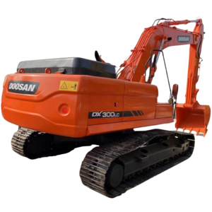 Original of Korea secondhand construction machine with good condition DOOSAN DX300LC excavator used crawler digger