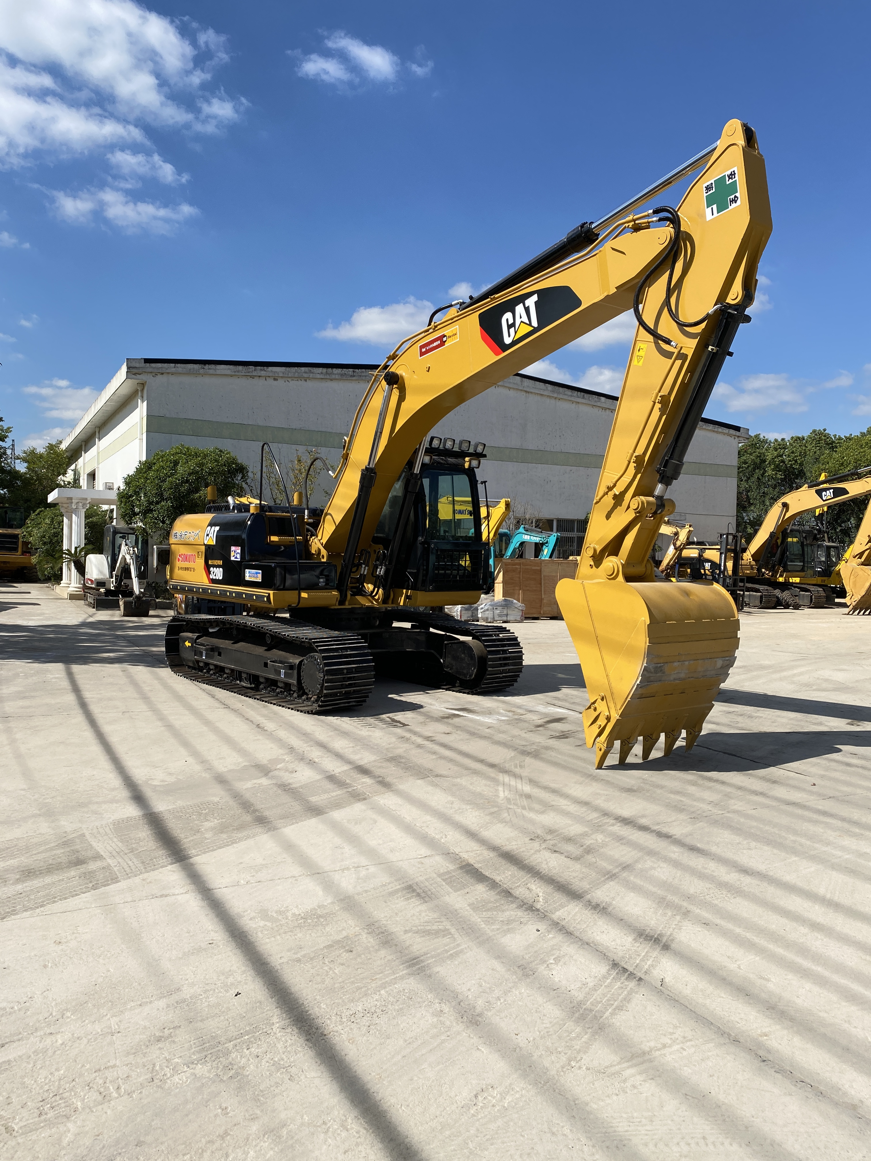 Used cat 320D excavator for sale in Great working condition caterpillar heavy machine 320D Japan Original machine 320 320D 320DL