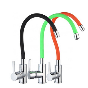 Newest design kitchen accessories single handles kitchen taps flexible kitchen faucet