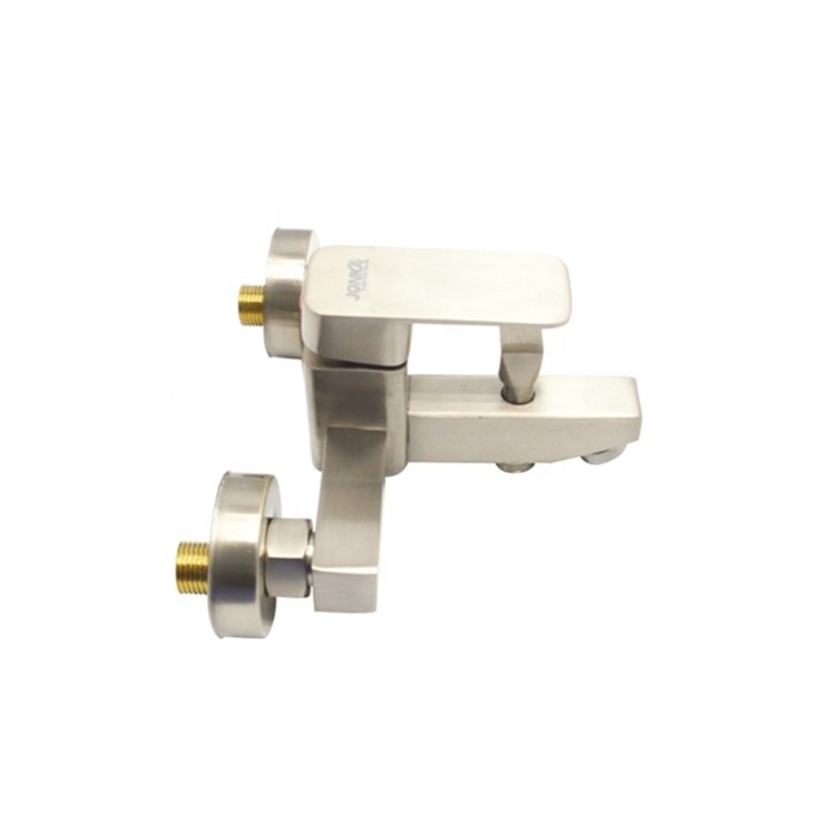 Unique brand in-wall square 3-ways brushed wash mixer faucets used bathroom fixtures