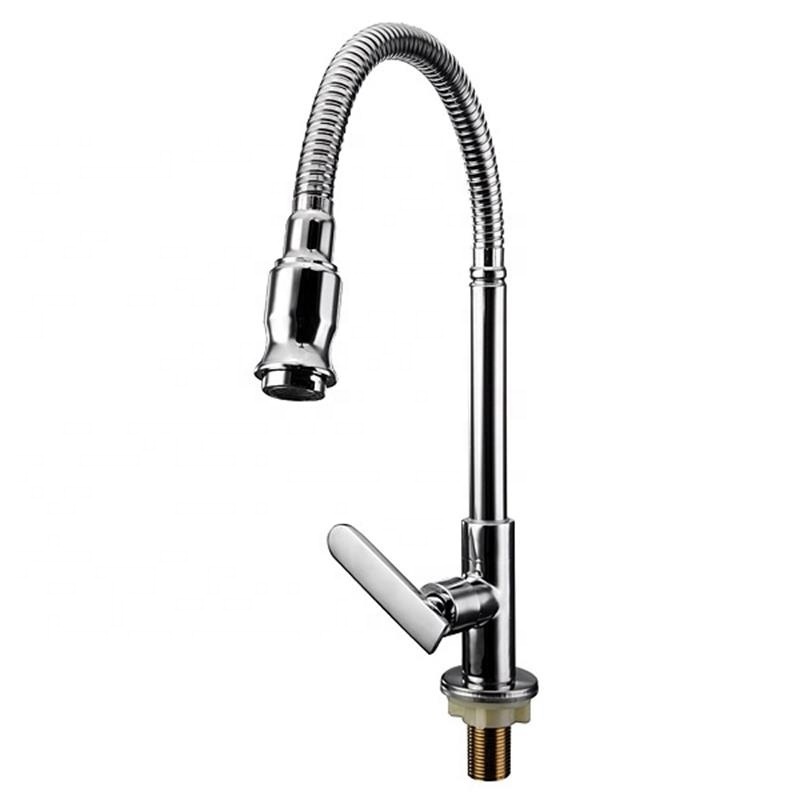 360 Rotating Basin Swivel Tap Spout Cold Water Kitchen Sink Flexible Faucet for Jooka Faucet Manufactures