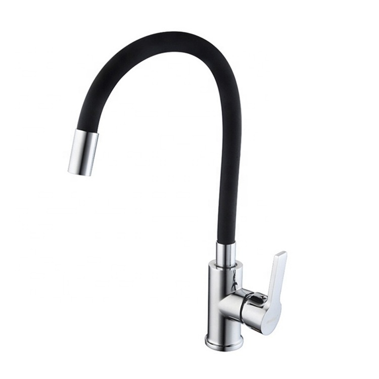 Newest design kitchen accessories single handles kitchen taps flexible kitchen faucet