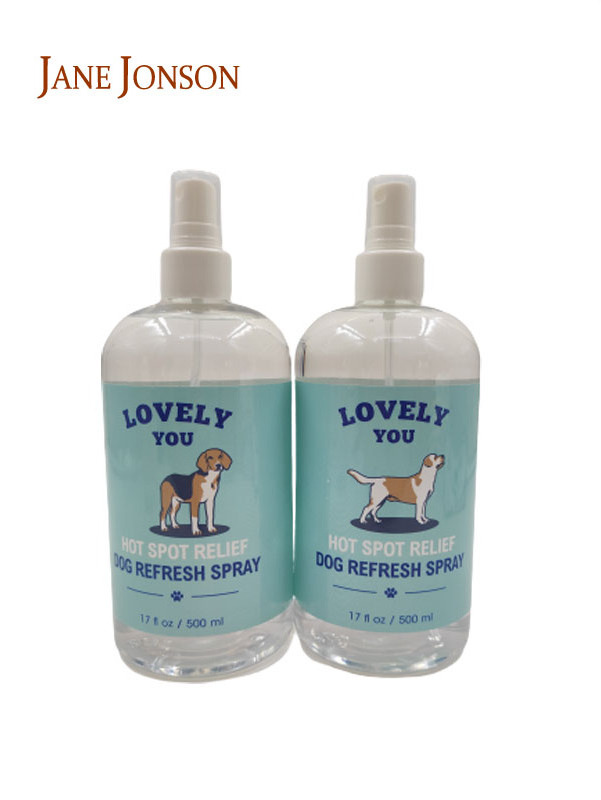 500ml Hot Spot Relief Bottle Dog Refresh Mist Deodorizer Deoderizer Pet Spray