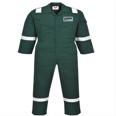 Factory Supply NFPA 2112 Flame Resistant Welder FRC FR Industrial Fire Retardant Fireproof Coverall for men