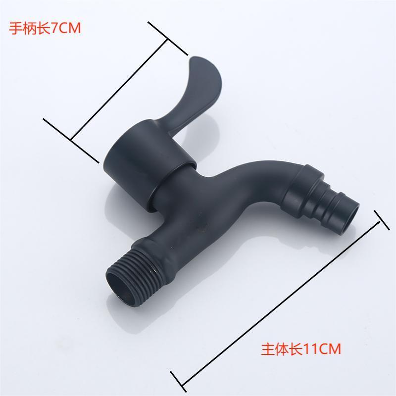 Stainless Steel Bibcock Garden Hose Tap Faucet Basin Washing Machine Brass Wall Mounted Faucet