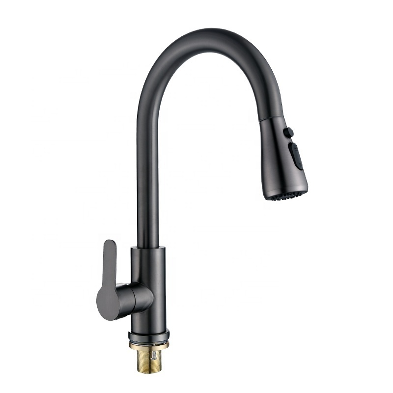 JOOKA sus 304 kitchen faucet stainless steel  water tap modern sink taps brass pull out sprayer kitchen mixer sink faucets