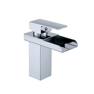 Mixer Tap Water Fall  Colorful Faucets Stainless Steel  Sensor Concealed Single Lever Basin Tap Wash Cheap Basin Faucet