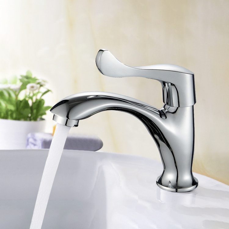 Medical Long Handle Basin Water Faucet Wash Hands Bathroom Faucet