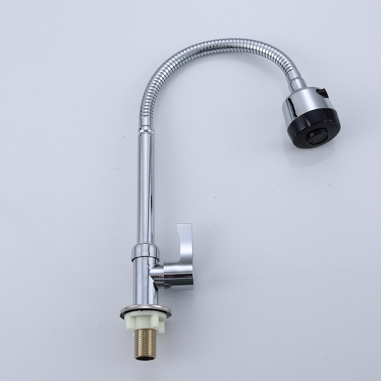 Universal kitchen faucet with 2 funtion spray head for jooka